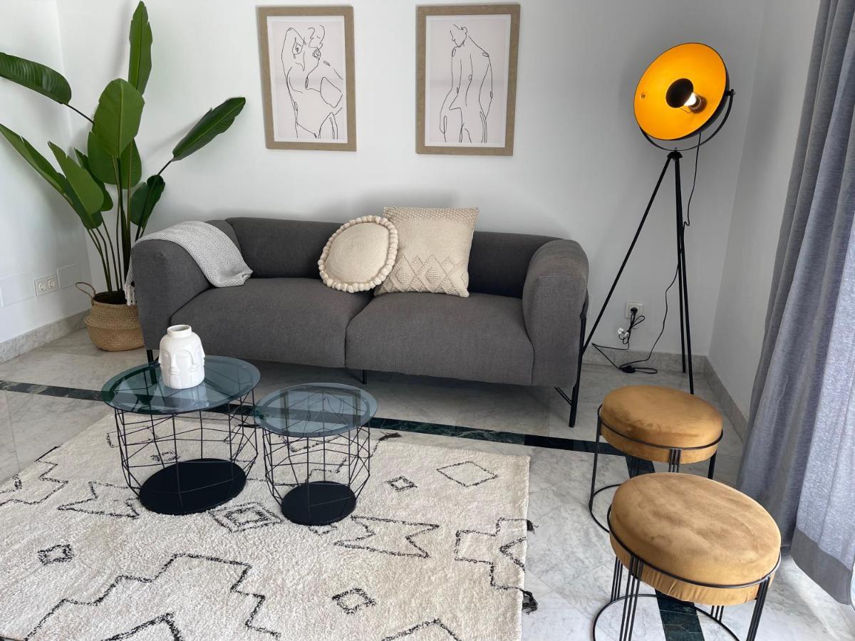 Puerto Banus Beach Moderno Apartamento Marbella Luaran gambar
